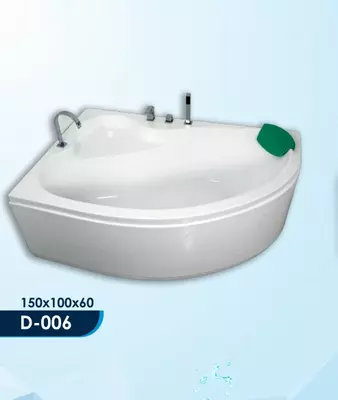 Угловая ванна акриловая D-006 (150*100*60) - 2 871 175.2 сум / шт.
