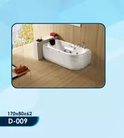 Гидромассажная ванна с дополнительными комплектующими D-009 (170*80*62)