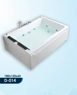 Гидромассажная ванна с дополнительными комплектующими D-014 (180*120*60)
