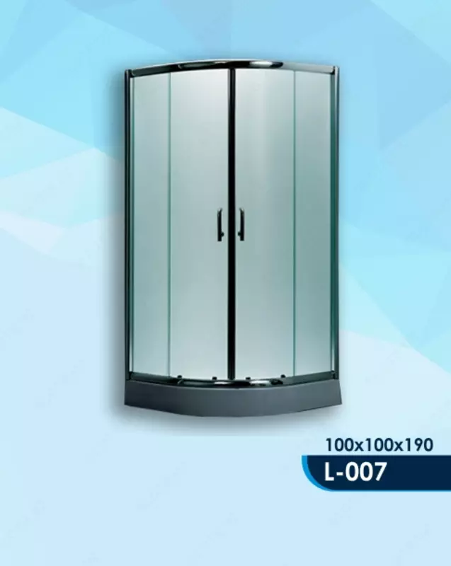 Душевая кабина L-007 (100*100*190)