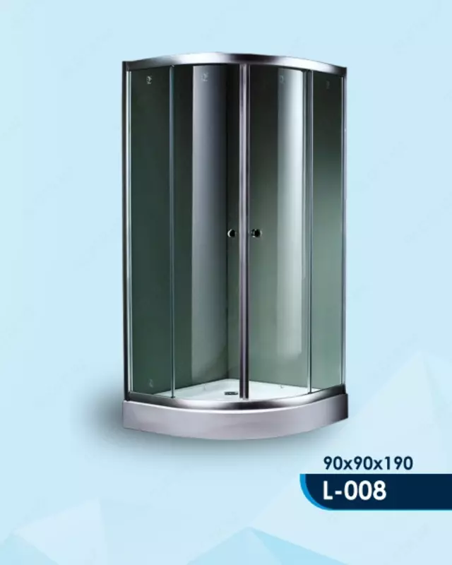 Душевая кабина L-008 (90*90*190) - по запросу