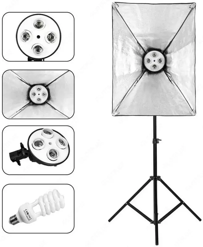 Комплект освещения для фотостудии Andoer