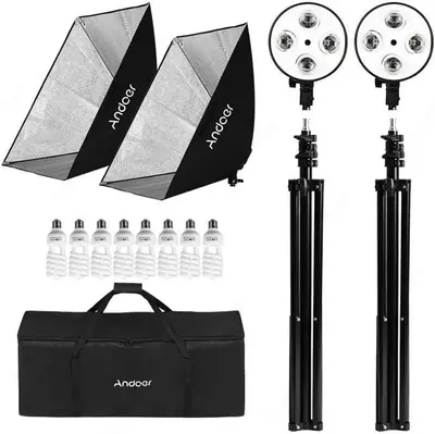 Комплект освещения для фотостудии Andoer