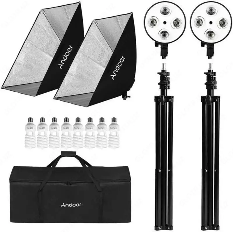 Комплект освещения для фотостудии Andoer