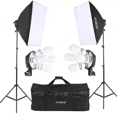 Комплект освещения для фотостудии Andoer