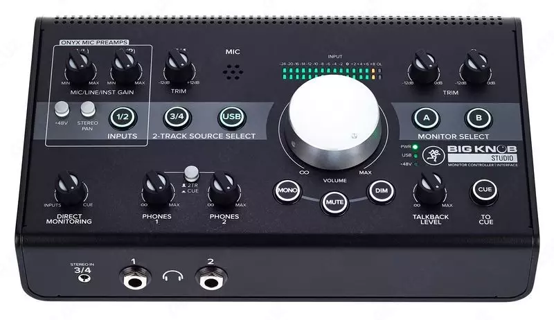 Звуковая карта Mackie Big Knob Studio
