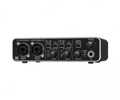 Звуковая карта Behringer U-PHORIA UMC202HD