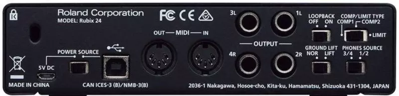 Звуковая карта Roland Rubix 24