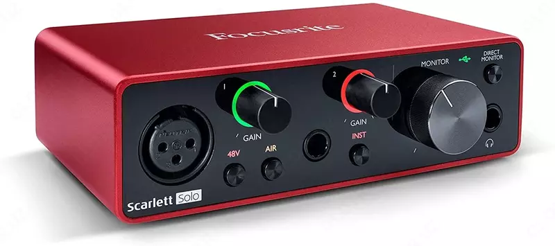 Focusrite Scarlett Solo 2x2 USB (3rd Generation)