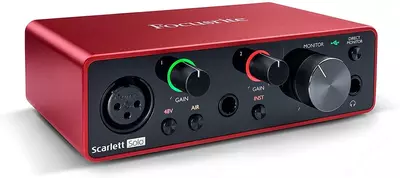 Focusrite Scarlett Solo 2x2 USB (3rd Generation)
