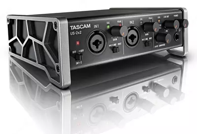 АУДИО ИНТЕРФЕЙС TASCAM US-2x2 звук карта
