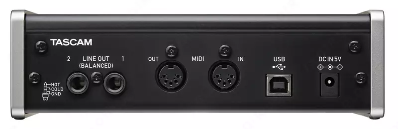 АУДИО ИНТЕРФЕЙС TASCAM US-2x2 звук карта