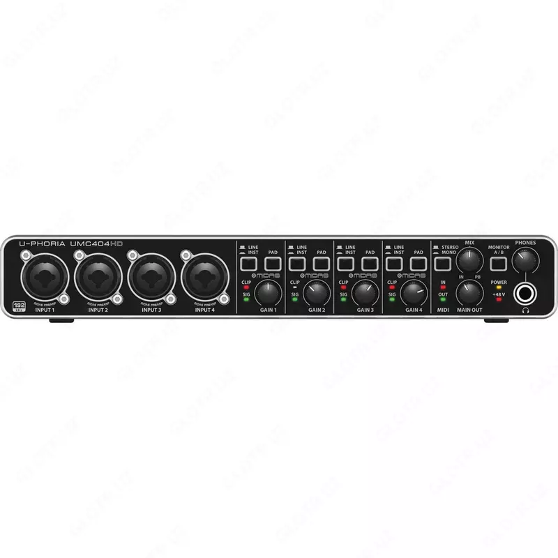 Behringer UMC404HD, звуковая карта