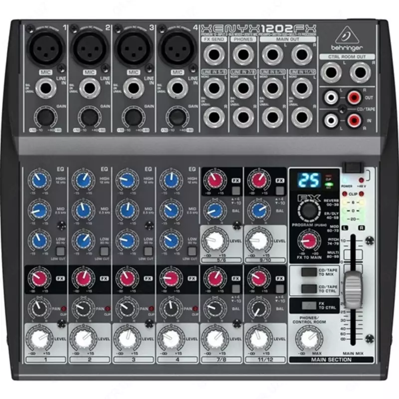 Микшерный пульт Behringer XENYX 1202FX