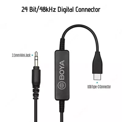 Кабель-переходник BOYA 35C-USB-C