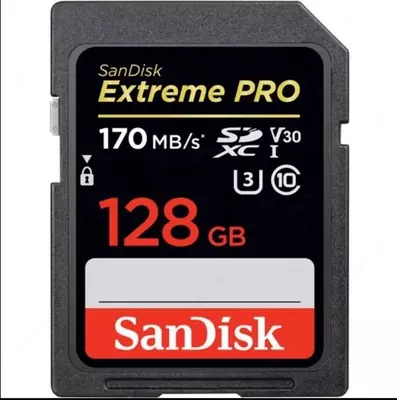 Карта памяти SanDisk 128GB Extreme PRO