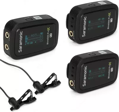 Беспроводная микрофонная система Saramonic Blink 500 ProX B2