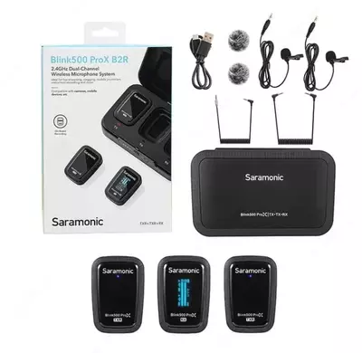 Беспроводная микрофонная система Saramonic Blink 500 ProX B2