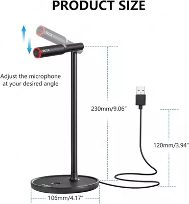Настольный USB-микрофон BOYA BY-CM1