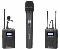 Boya BY-wm8 PRO K4 simsiz mikrofon tizimi