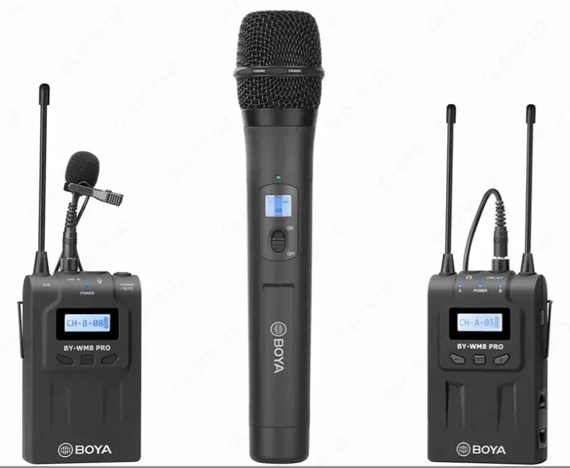 Беспроводная микрофонная система BOYA BY-WM8 PRO K4