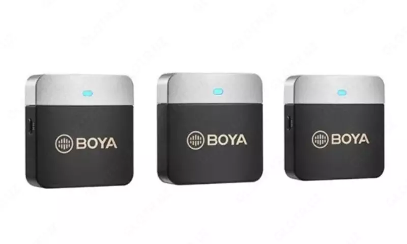 BOYA BY-m1v2 ikki kanalli simsiz mikrofon tizimi