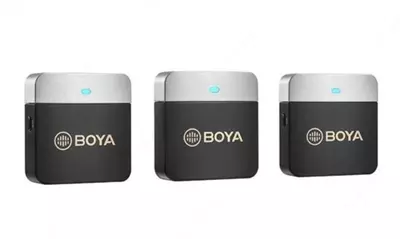 Двухканальная беспроводная микрофонная система BOYA BY-M1V2