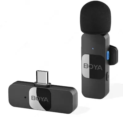 BOYA BY-v10 simsiz mikrofon tizimi