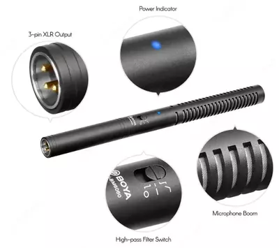 Комплект микрофона-пружины BOYA BY-BM6060