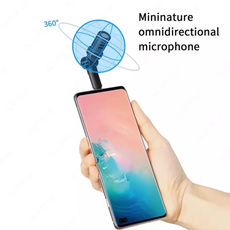 Boya BY-M100 miniatyurali kondensator mikrofoni