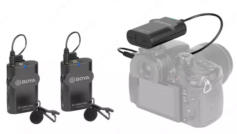 Беспроводной микрофон BOYA BY-WM4 PRO-K2