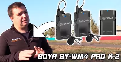 Беспроводной микрофон BOYA BY-WM4 PRO-K2