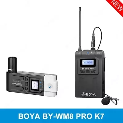 Беспроводная микрофонная система BOYA BY-WM8 Pro-K7