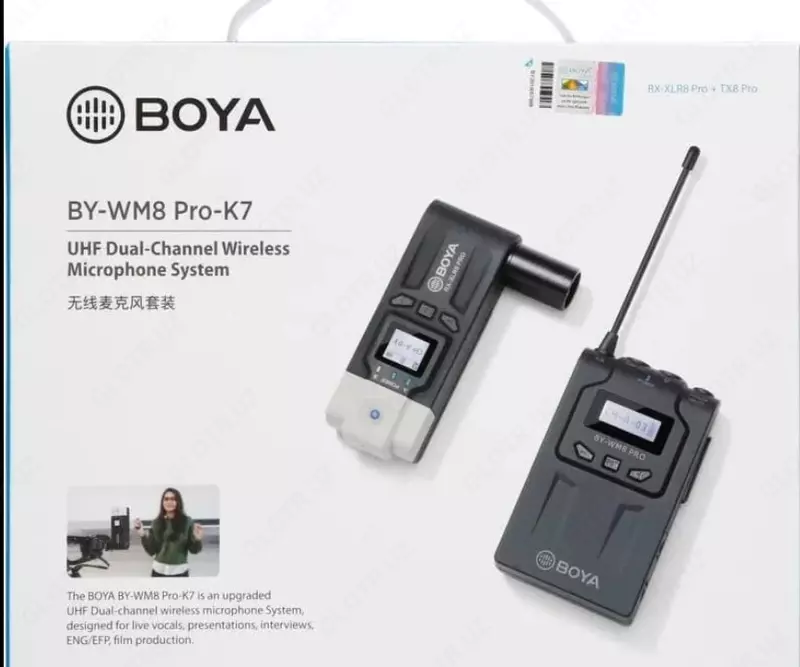 Беспроводная микрофонная система BOYA BY-WM8 Pro-K7