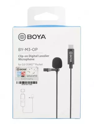 BOYA BY-m3-OP raqamli menteşeli mikrofon