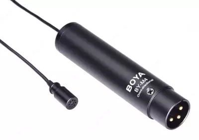 Professional boya by-m40d Lapel mikrofoni