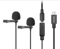 Двойной петличный микрофон Boya BY-M2D