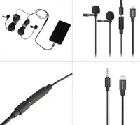 Двойной петличный микрофон Boya BY-M2D - 512 000 сум