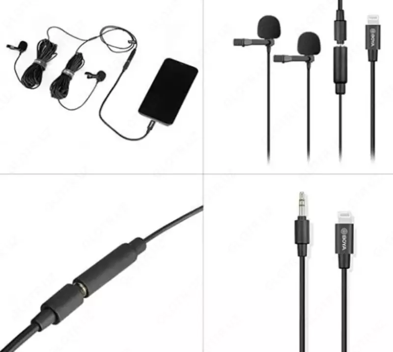 Boya by-M2d er-xotin menteşeli mikrofon