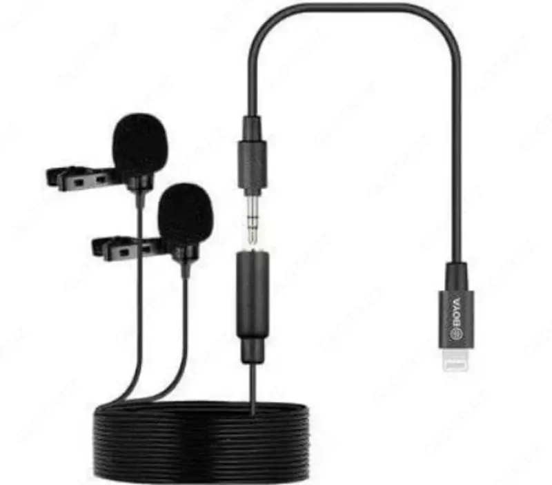 Boya by-M2d er-xotin menteşeli mikrofon