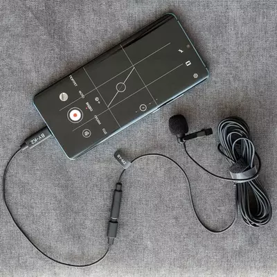 Boya by-m2 adapterli lapelli mikrofon