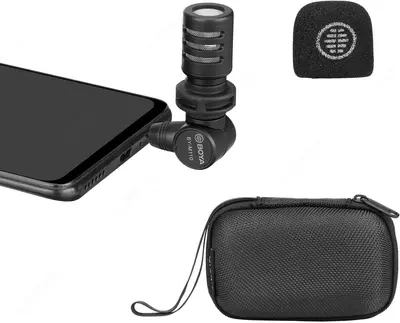 Миниатюрный конденсаторный микрофон BOYA BY-M110