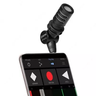 Миниатюрный конденсаторный микрофон BOYA BY-M110