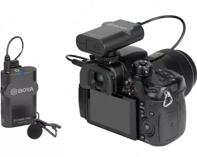 Двухканальный беспроводной микрофон BOYA BY-WM4 PRO