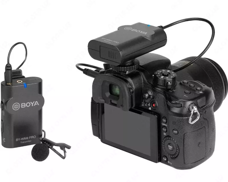 Двухканальный беспроводной микрофон BOYA BY-WM4 PRO