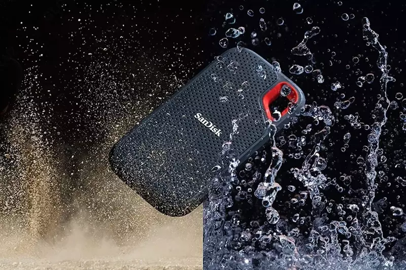 Портативный SSD-накопитель SanDisk 2TB Extreme Portable External SSD