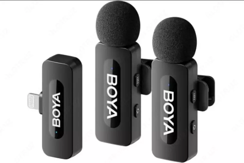 Беспроводная микрофонная система BOYA BY-V2