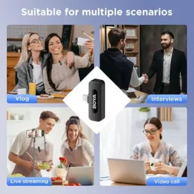 Беспроводная микрофонная система BOYA BY-V1