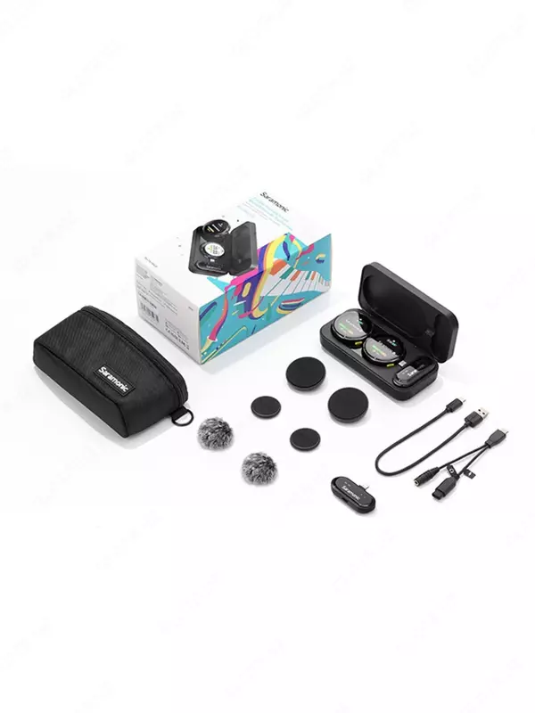 Беспроводной петличный микрофон Saramonic BlinkMe D2/U2