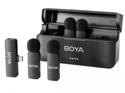 Беспроводная микрофонная система Boya BY-V4U
